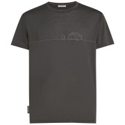 Функционална мъжка тениска Icebreaker Merino Blend Core SS Tee Single Line Camp