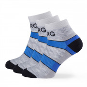 Мъжки чорапи Warg Trail Low Wool 3-pack сив/син SvSedaCernoModraCerna