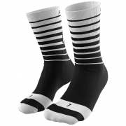 Чорапи за колоездене Dynafit Live To Ride Socks бял/черен
