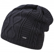 Плетена шапка от мериносана вълна Kama A150 тъмно сив Darkgrey