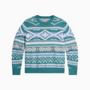 Дамски пуловер Royal Robbins W Westlands Pullover синьо/бял Mineral Htr Acacia Pt