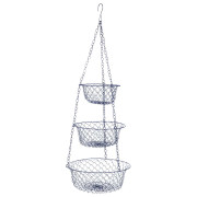 Органайзер Bo-Camp Hanging baskets 3-level син metal blue