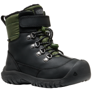 Детски зимни ботуши Keen Kanibou Wp Children черен/зелен black/bronze green