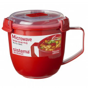 Чаша Sistema Large Soup Mug червен red