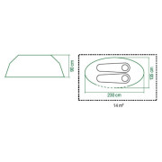 Автоматична палатка за 2 души Coleman Galiano 2