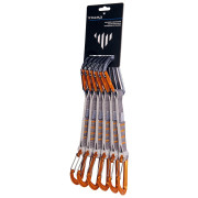 Комплект примка с карабинери Camp Photon Mixed Express Ks 18 Cm 6 Pack сребрист/оранжев