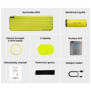 Надуваема постелка Flextail TINY Sleeping Pad R03 AVS - with pump 196 cm