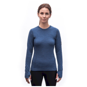 Дамска функционална блуза Sensor Merino Bold дълъг ръкав