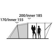 Палатка Outwell Lawndale 500 + zdarma koberec