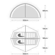 Туристическа палатка Terra Nova Equipment Helm Compact 2