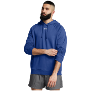 Мъжки суитшърт Under Armour UA Rival Fleece Hoodie син Tech Blue