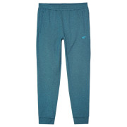 Мъжки анцуг 4F Trousers Fnk M682 син TEAL MELANGE