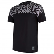 Функционална мъжка тениска  Sensor Coolmax Impress черен/сив Black/Stars