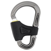 Карабинер DMM Belay Master сив/жълт Titanium/Lime