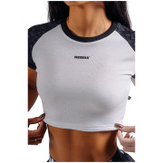 Дамска тениска Nebbia Crop Top Leopard '97 Primal