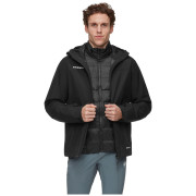 Мъжко яке Mammut Treeline 3 in 1 HS Hooded Jacket Men черен black-black 0052