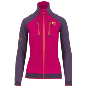 Дамски функционален суитшърт Karpos Alagna Evo W Jacket розов/лилав Granita/Grape
