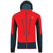 Мъжко зимно яке Karpos Alagna Plus Evo Jacket червен Fiery Red/Midnight