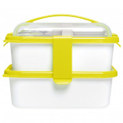 Кутия за обяд Omada Omada Sanaliving Box Set жълт