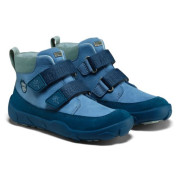 Dětské barefoot boty Affenzahn Low Boot Leather Friendy Shark син Shark