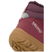 Детски зимни ботуши Viking Outdoor Footwear Rowan Barefoot Warm WP 2V Wine