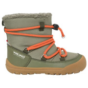 Детски зимни ботуши Viking Outdoor Footwear Birch Barefoot Warm WP Pull-on Olive маслинен Olive