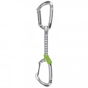 Комплект примка с карабинери Climbing Technology Lime-M set 12 cm DY 6 ks silver