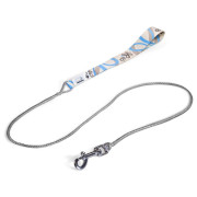 Повод за куче Curli Ultra Strong Pocket Leash син/сив Grey/Blau