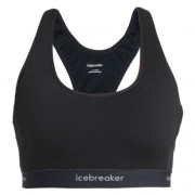Спортен сутиен Icebreaker Women Merino 125 ZoneKnit™ Racerback Bra черен Black