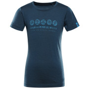 Детска тениска Alpine Pro Mereno 2 син MOROCCAN