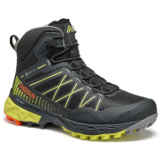 Детски туристически обувки Asolo Tahoe Mid JR GTX черен/жълт black/safery yellow/B056