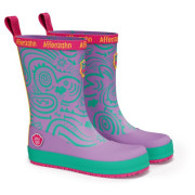 Детски гумени ботуши Affenzahn Rainboot Vegan Plashy Owl лилав Owl