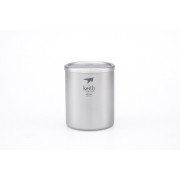 Термо чаша Keith Titanium Double-Wall Tit. Mug 450 ml сив