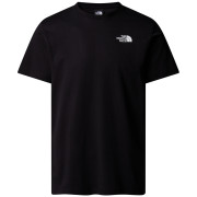 Мъжка тениска The North Face M Vertical Ss Tee черен TNF BLACK