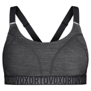 Спортен сутиен Ortovox 150 Essential Sports Top черен Black Raven Blend