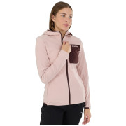 Дамски функционален суитшърт Fundango Nigata Full Zip Hoodie розов rose