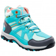 Детски обувки Elbrus Plaret Mid WP Jr светло син LightTurquoise/Turquoise/Coral