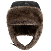 Детска шапка Reima Ilves Black черен Black