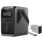 Зарядна станция EcoFlow Trail 300 черен/сив šedivá, černá