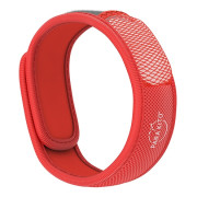 Репелент Para'Kito Цветна гривна против комари червен Red