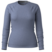 Дамска функционална блуза Smartwool W Classic Thermal Merino Base Layer Crew син NIGHTFALL BLUE HEATER