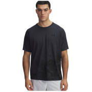 Мъжка тениска Under Armour M Tech Fade SS сив Anthracite / Black / Black