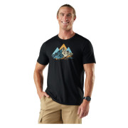 Функционална мъжка тениска Smartwool Triangle Mountain Active Short Sleeve Graphic Tee