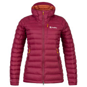 Дамско пухено яке Rafiki Project W червен red plum