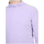 Детски функционален суитшърт 4F Fleece Underwear F089 Light Violet