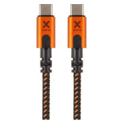 Кабел за зареждане и пренос на данни Xtorm Xtreme USB-C PD cable (1,5m) черен Black/Orange