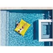 Надуваем дюшек Intex Luxe Lounge