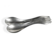 Прибори Spork Light My Fire Swedish Spork 2-pack сребърен stainless