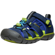 Детски сандали Keen Seacamp II Cnx Children Naval Academy/Chartreuse