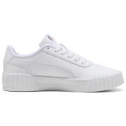 Детски обувки Puma Carina 3.0 Jr White-Gold бял PUMA White-PUMA Gold